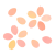 ふんわり色の桜　透過png