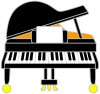 グランドピアノ２（楽器、音楽）