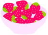 いちご３（フルーツ、果物、苺、春）