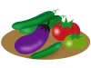 夏野菜のイラスト2