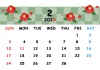 2019年　季節の花カレンダー