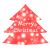 赤いクリスマスツリー　透過png