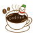 冬のコーヒー　透過png