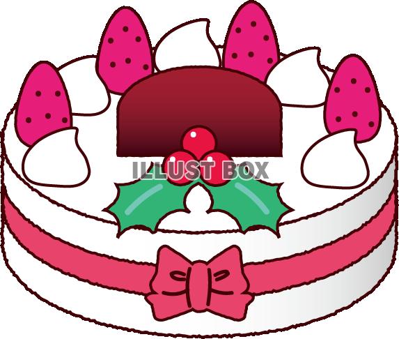 クリスマスケーキ透過png