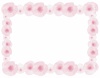 桜,フレーム,水彩,背景,枠,飾り枠,かわいい,花,飾りピンクシンプル,メッセー