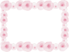 桜,フレーム水彩,背景,枠,飾り枠かわいい花ピンクシンプルメッセージカード,シル
