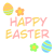 Happy　Easterフォント　透過png