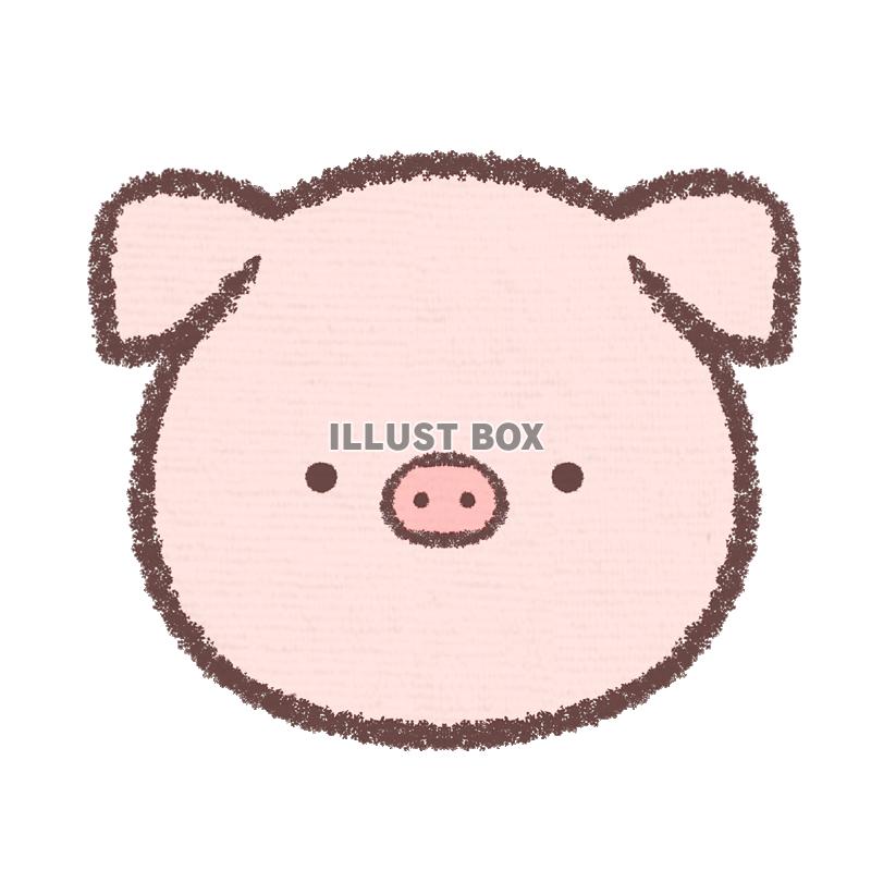 動物画像無料 50 ゆるい 豚 イラスト かわいい 手書き