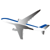 無料イラスト 飛行機 プロペラ機 小型飛行機 軽飛行機