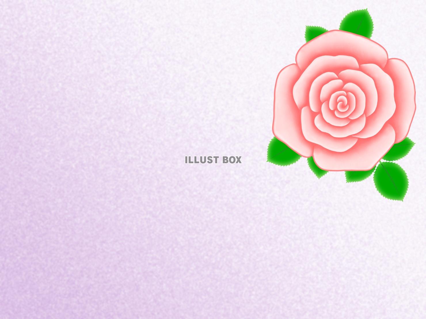 無料イラスト 薔薇の花の壁紙シンプル花柄背景素材イラスト