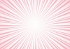ピンク色集中線効果線フレーム背景チラシ広告春枠水彩イラスト,飾り,ラインシンプル
