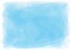 水彩水色背景シンプル手描き枠おしゃれフレーム枠飾りテクスチャ筆波青かわいいバック