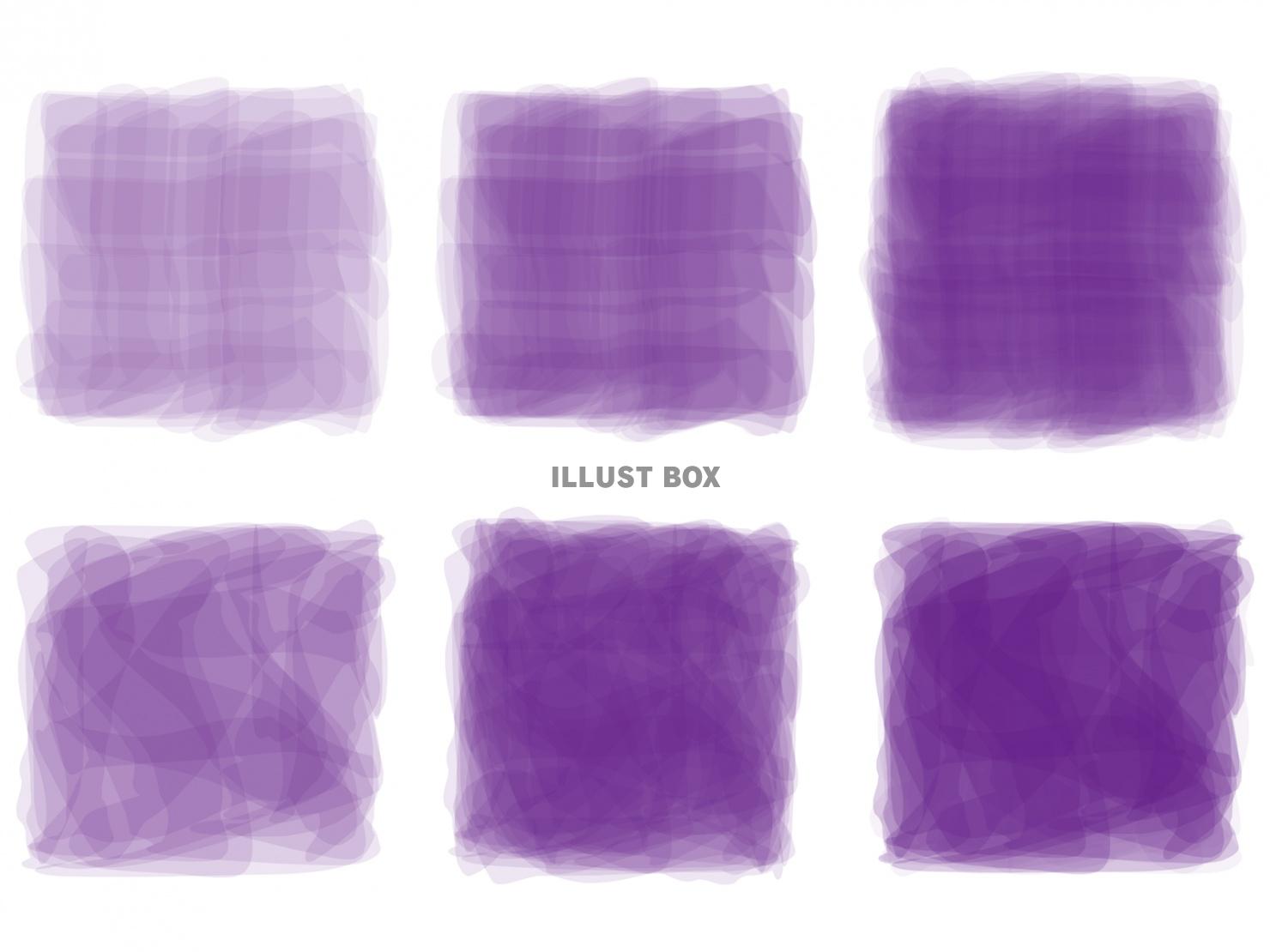 無料イラスト 紫水彩背景枠紫色おしゃれフレーム枠壁紙飾りシンプル筆