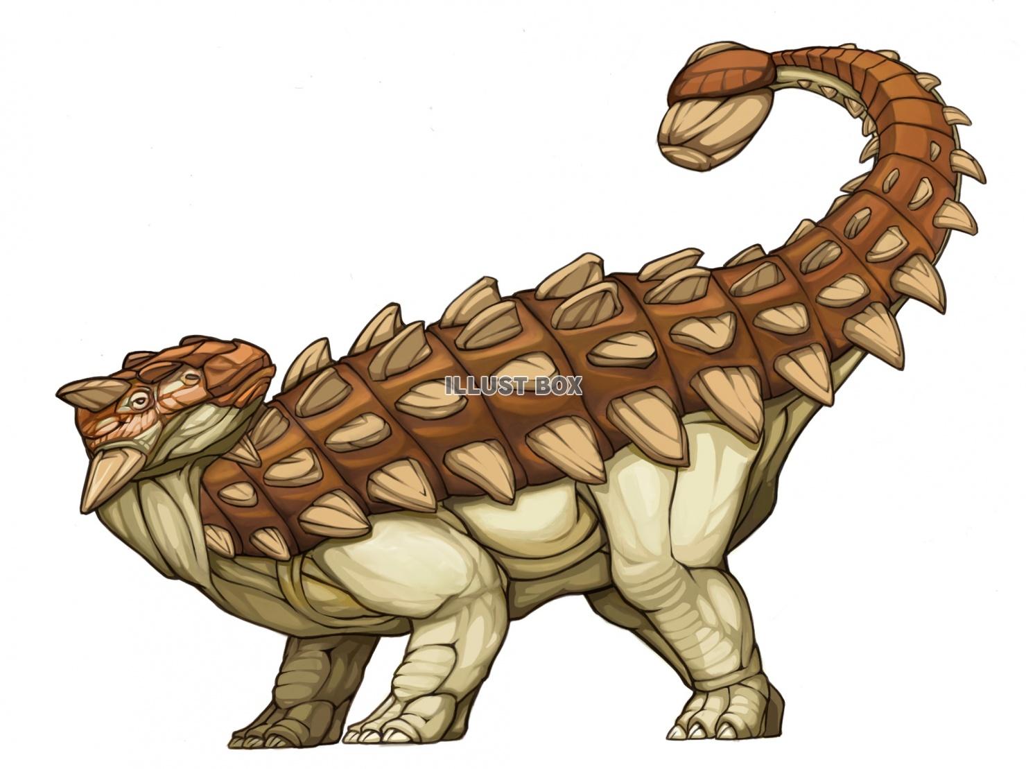 無料イラスト 恐竜 アンキロサウルス