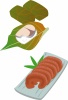 柿の葉寿司と奈良漬け