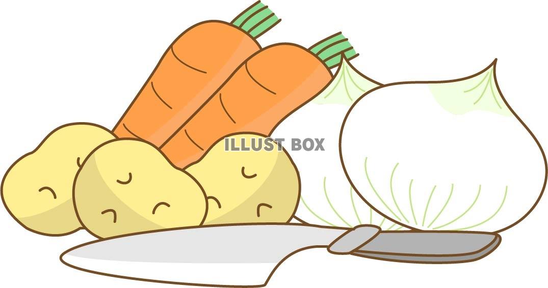 野菜と包丁