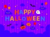 ハッピーハロウィン　かわいい背景