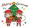 クリスマスイラストカット