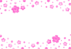 笑顔の桜フレーム