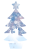 雪景色のクリスマスツリー　透過png