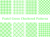 パステルグリーン チェック 8種セット