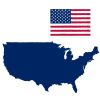 無料イラスト アメリカの国旗