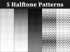 ハーフトーンパターン 5種セット