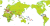 世界の国旗と世界地図