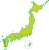 日本地図　都道府県