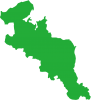 京都府の地図　緑色