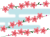 桃の花模様壁紙シンプル背景素材イラスト。透過PNG