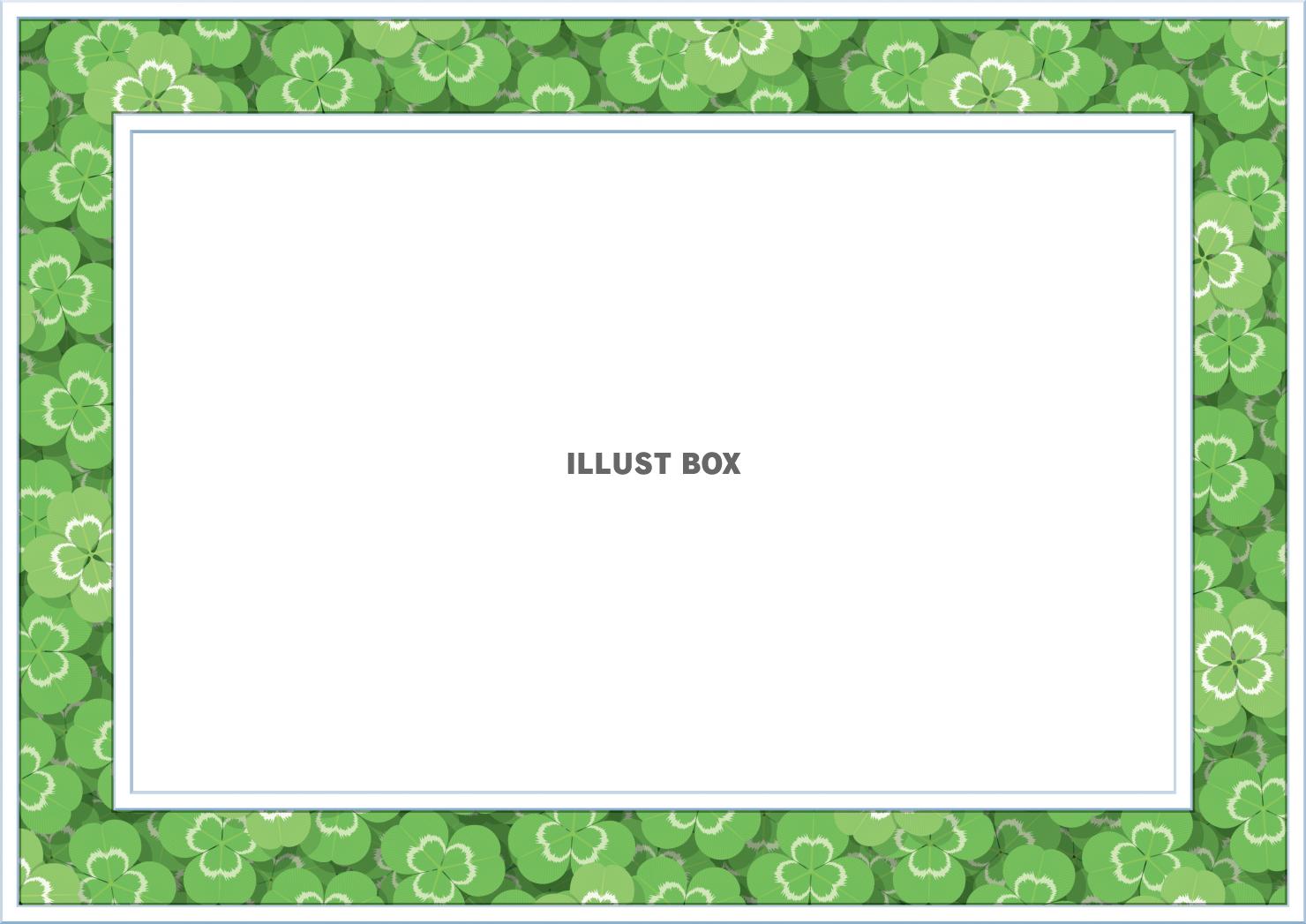 クローバー　フレーム 額縁