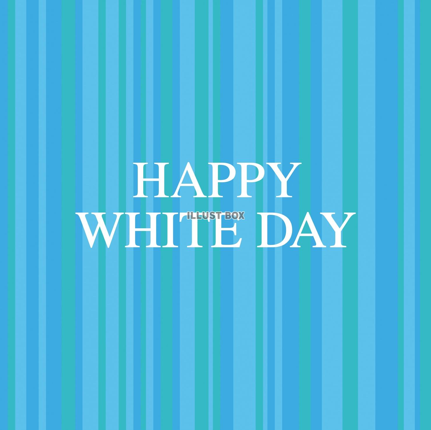 ホワイトデー・ラベルアイコン（WHITE DAY）