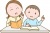 家庭教師と勉強をする子ども