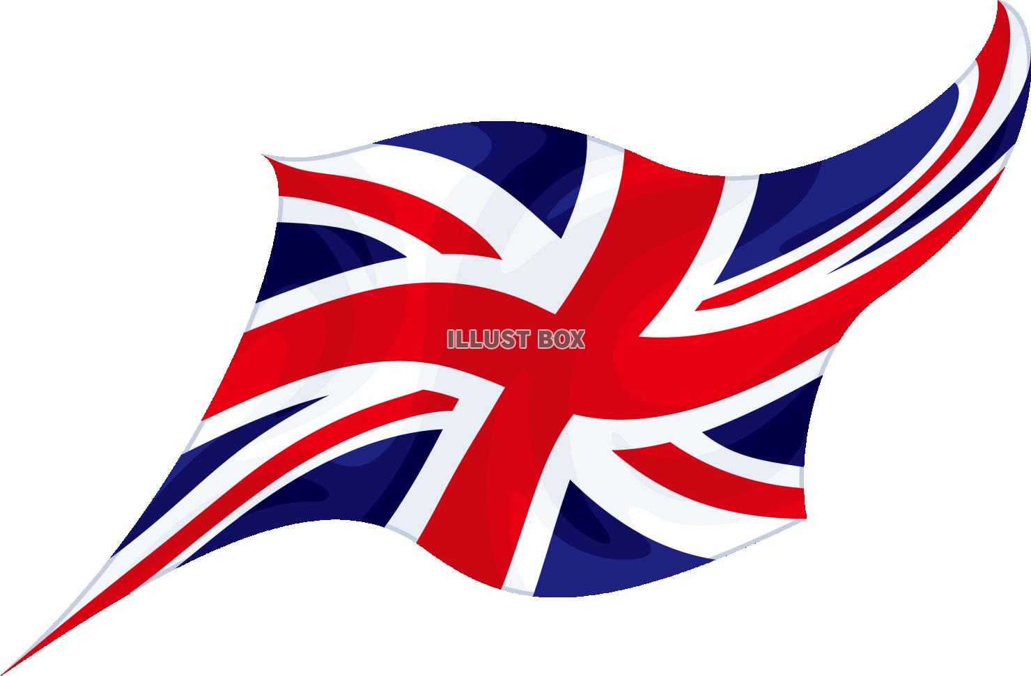 無料イラスト 国旗 イギリス ユニオンジャック