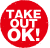 TAKE OUT OK! お持ち帰りできます！アイコン