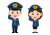 警察官の男女