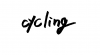 フォント素材「cycling」