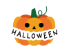 ハロウィン　かぼちゃのイラスト４