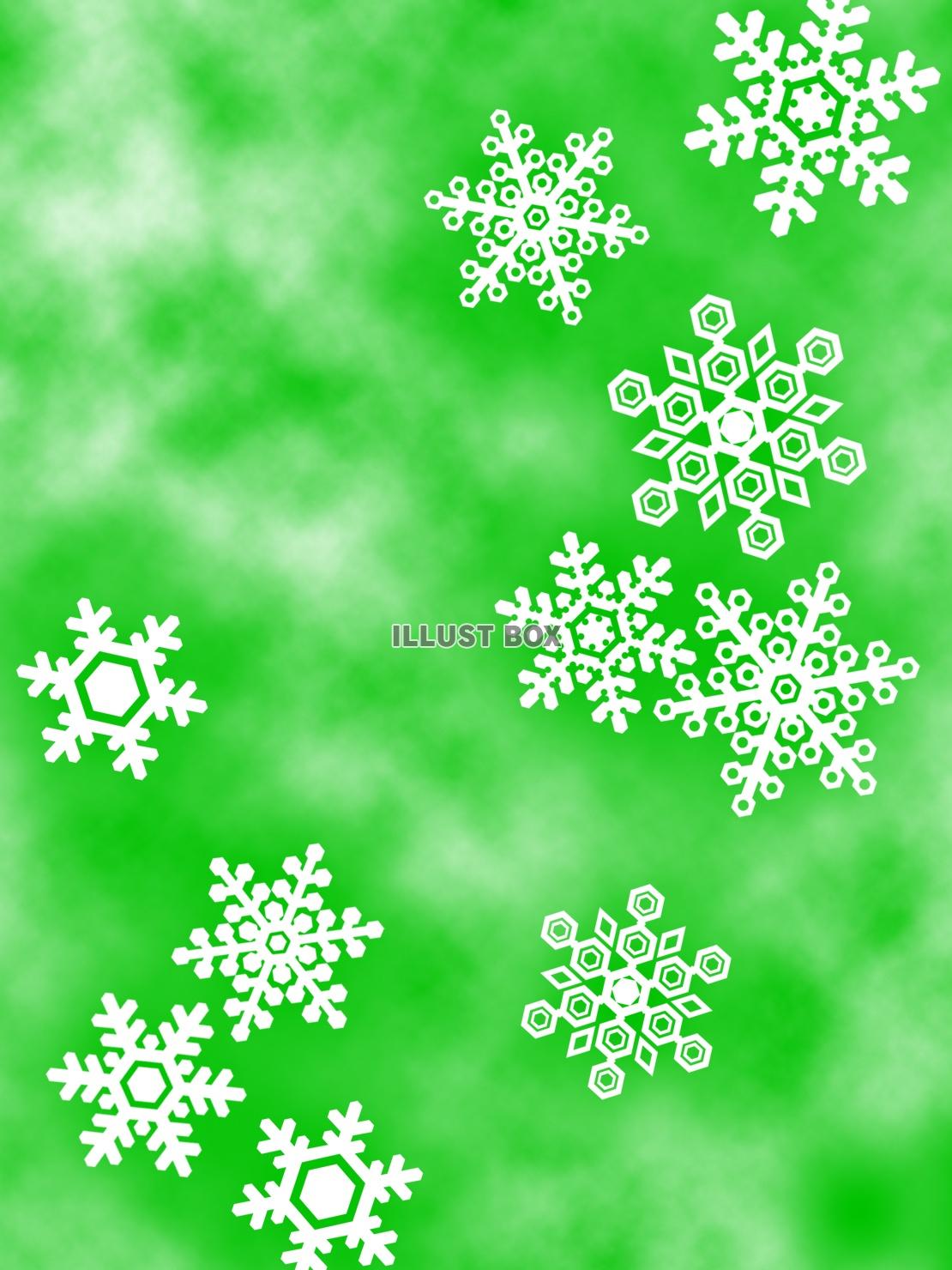 無料イラスト 雪の結晶壁紙冬のイメージ背景素材イラスト