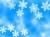 雪の結晶壁紙冬のイメージ背景素材イラスト