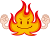 火　炎のキャラクター