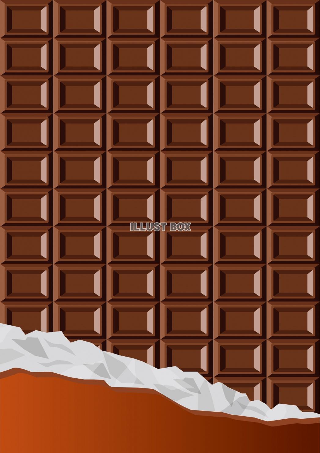 無料イラスト チョコレートのイラスト