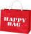 透過PNG冬謹賀新年初売りセールhappybag福袋赤イラストお年玉キャンペーン