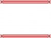 紅白縞フレームシンプル飾り枠素材イラスト