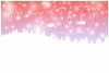 雪景色のクリスマスカード5e・横