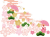 桜の花のイラスト