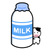 牛・ミルク瓶