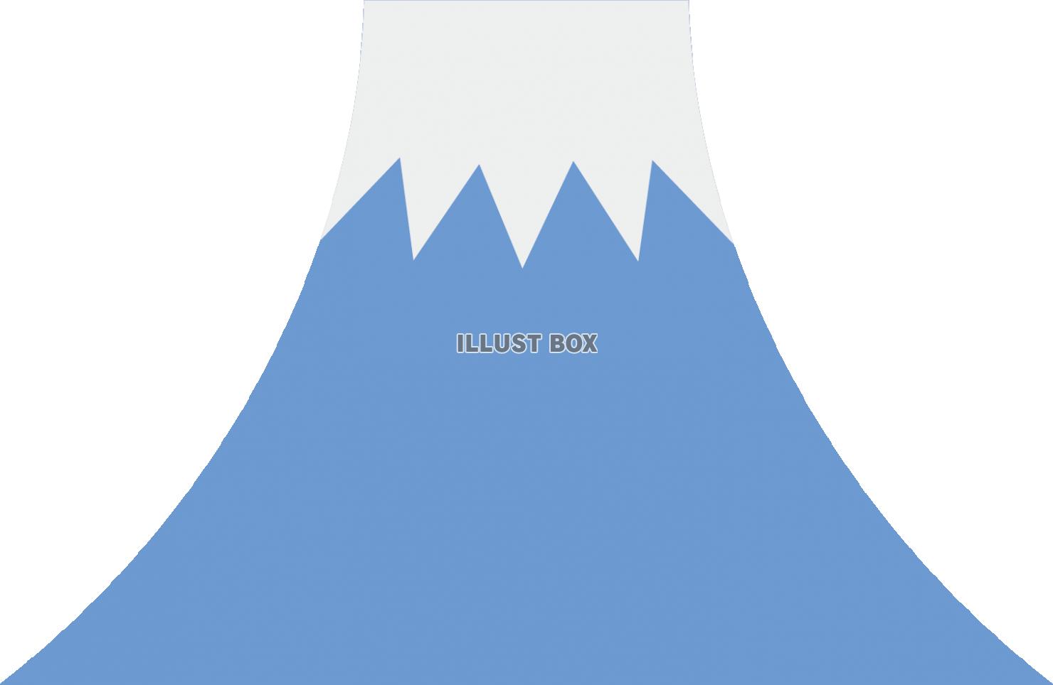 富士山　アイコン（年賀・正月素材等に）