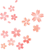 水彩の桜セット